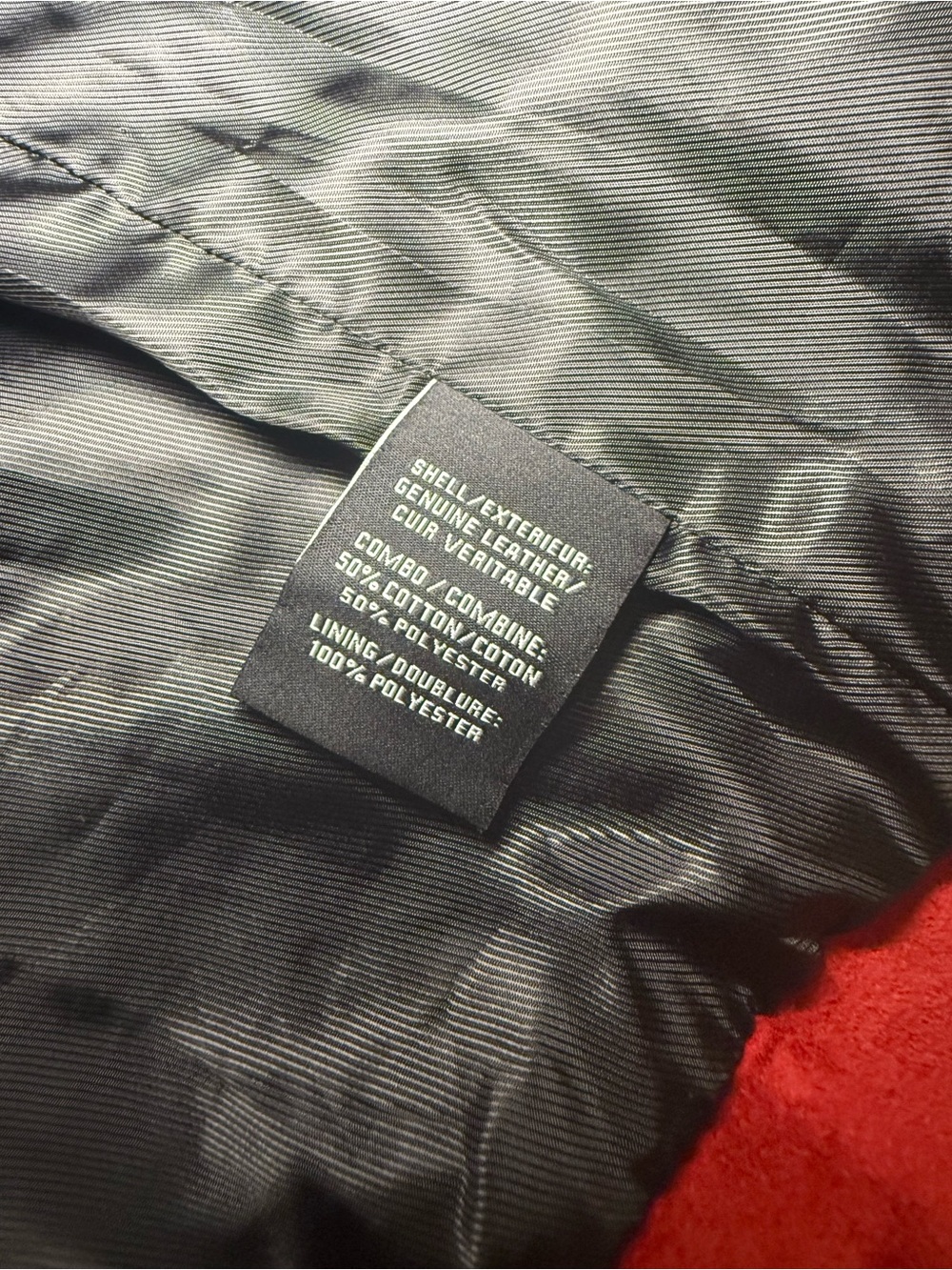 7 for All Mankind Suede Leather Jacket with removable hood L - Picture 6 of 6